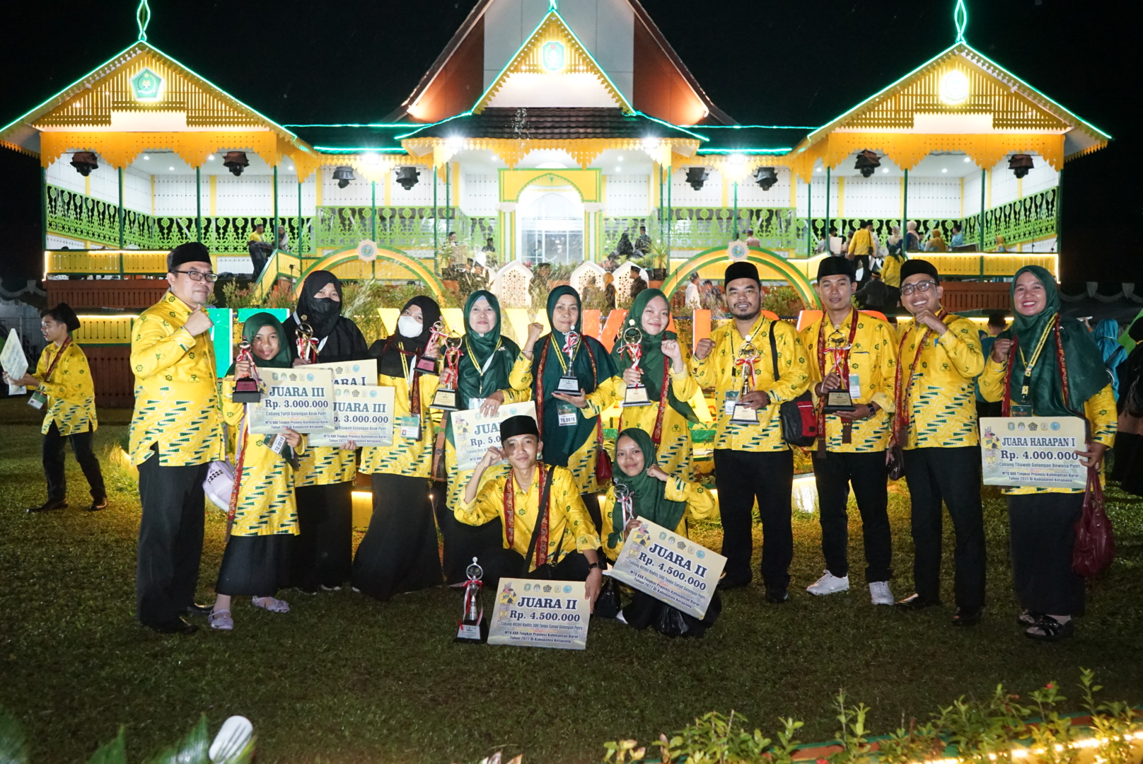 KabarKetapang - Kabupaten Ketapang Naik Peringkat Empat MTQ XXX tingkat Provinsi Kalbar tahun 2022