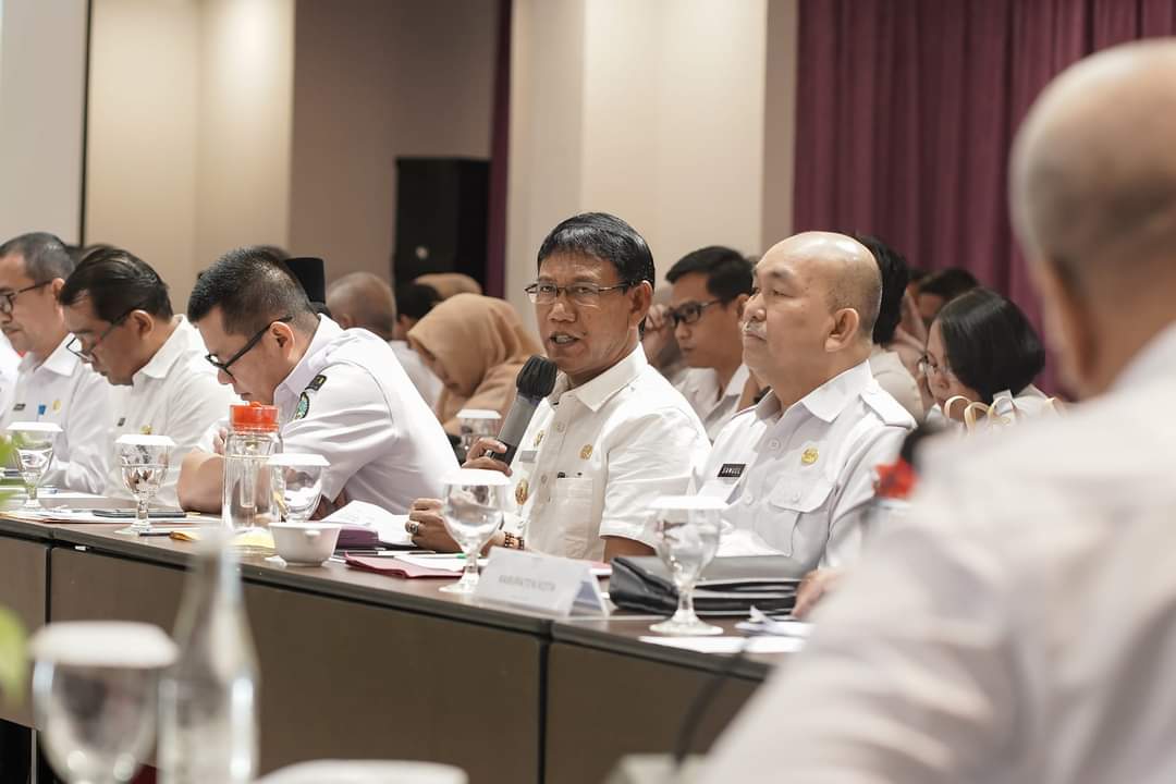 Gambar : Wakil Bupati Ketapang Saat Menyampaikan Penurunan Angka Kemiskinan Di Kabupaten Ketapang. (IST) 